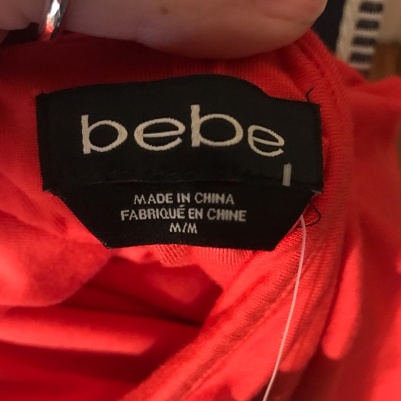 Coral Bebe Dress - Picture 3 of 4